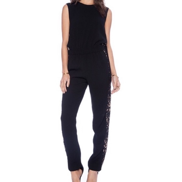 BCBG cape style jumpsuit - Picture 3 of 7